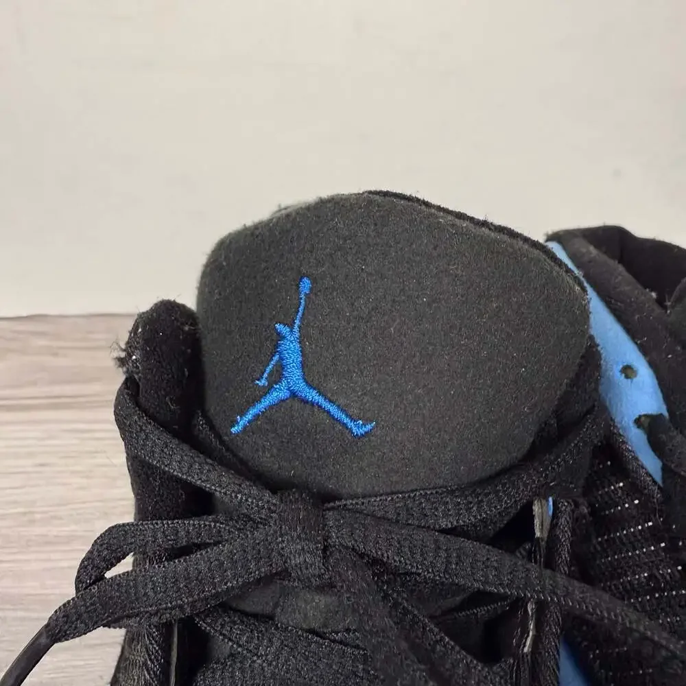 Air Jordan 13 Retro‎ 'Black University Blue' Sneakers 310004-004 Sz 10